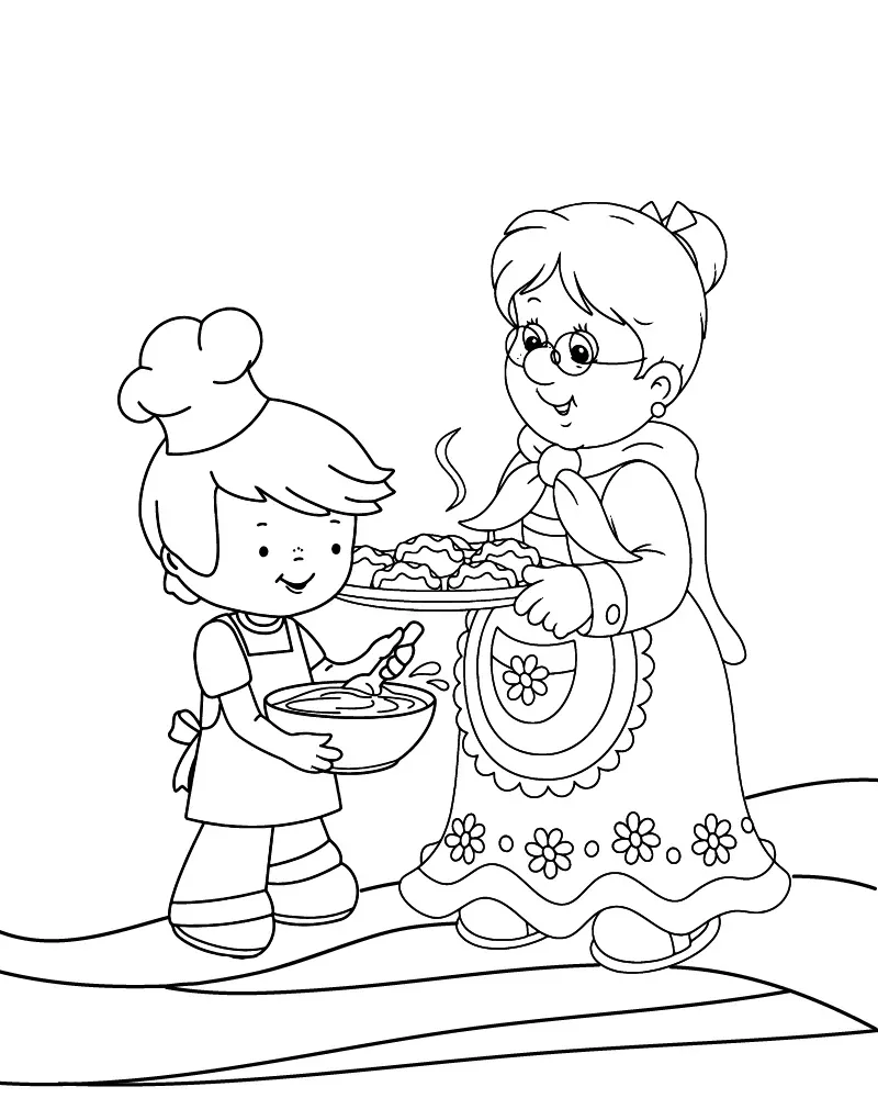 Mamá e Hija Horneando