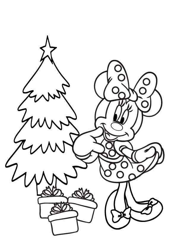 Minnie Mouse Navideña