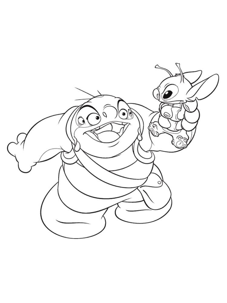 jumba jookiba coloring page ideas lilo stitch