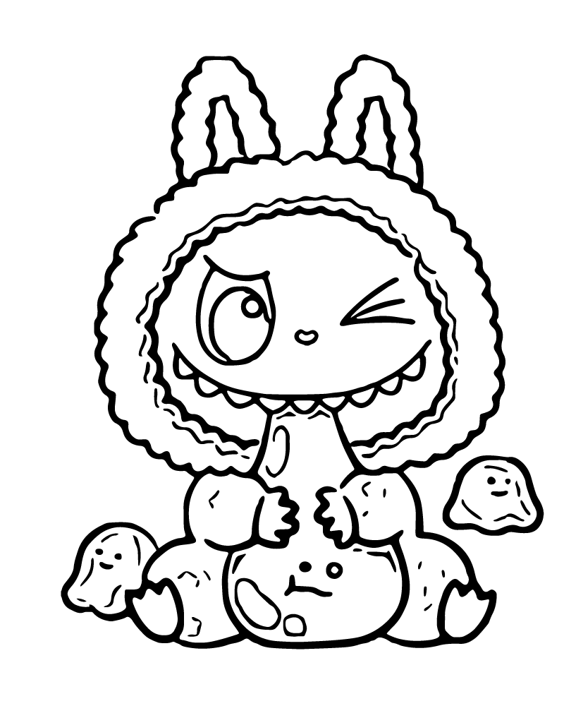 Labubu Art Toy