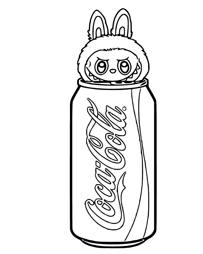 Labubu Coca-Cola