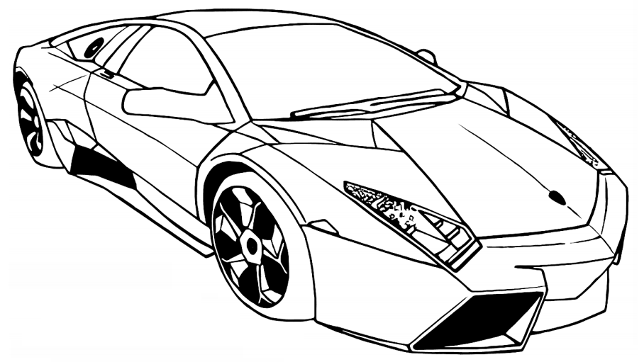  Lamborghini Reventon para colorear, imprimir e dibujar –ColoringOnly.Com
