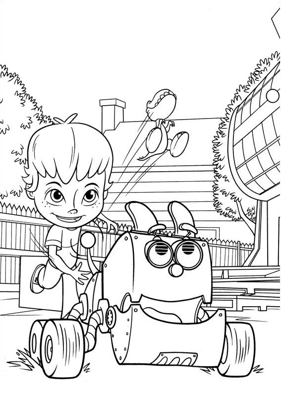 Liam De Rusty Rivets para colorear, imprimir e dibujar –ColoringOnly.Com