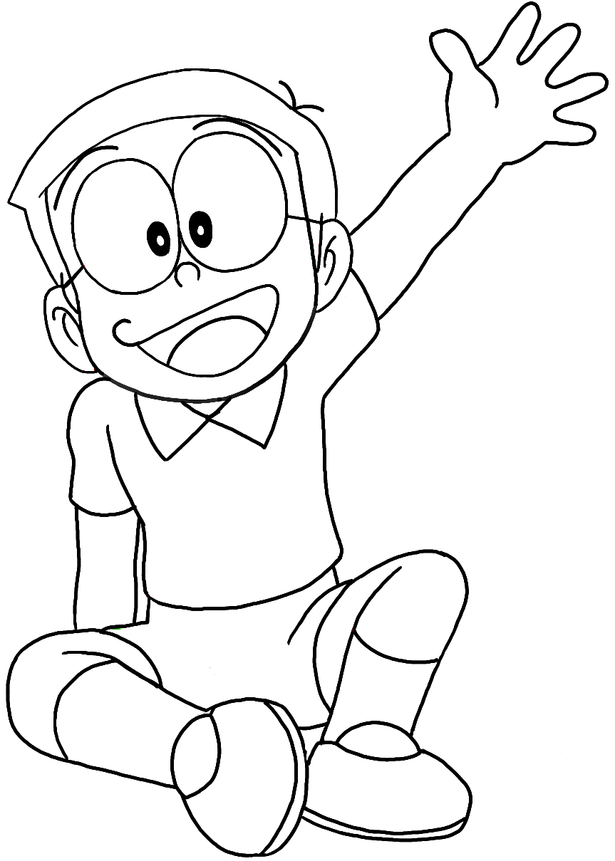 Coloring Nobita