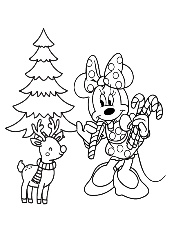 Feliz Minnie Mouse Navideña
