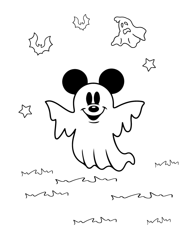 Fantasma de Mickey de Halloween