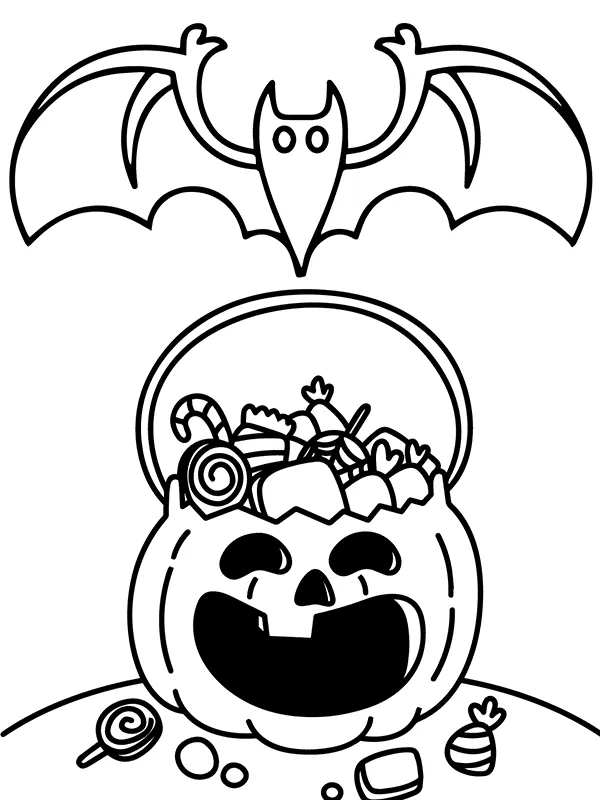 Murciélago Monstruo Imprimible Gratis