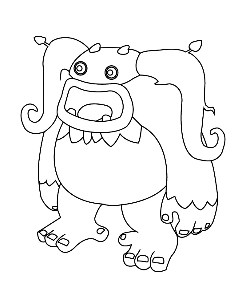 Mis Monstruos Cantores Big Blue Bubble