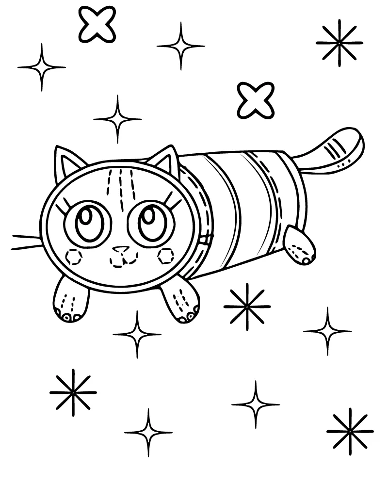 Personaje De Gato Almohada