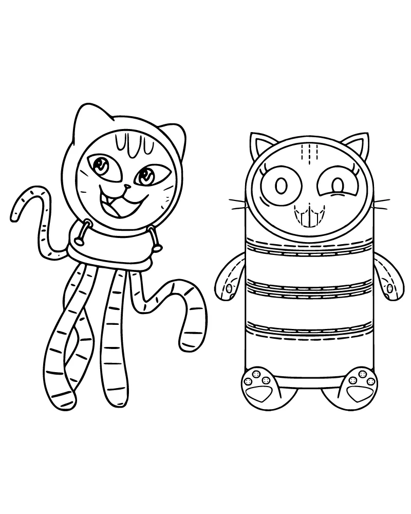 Boceto De Gato Almohada