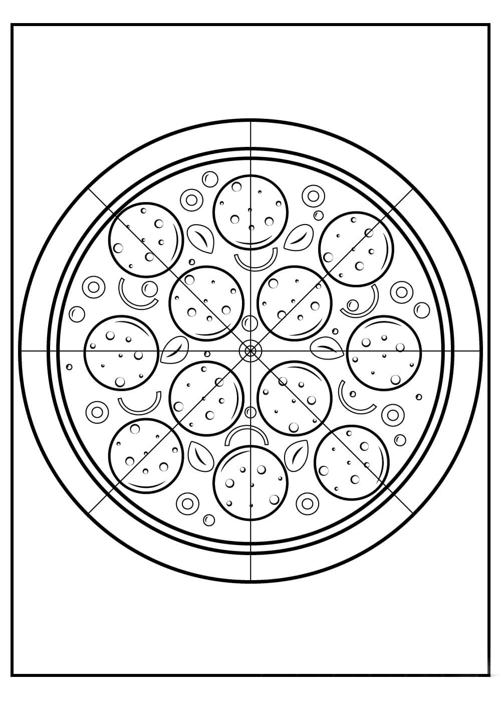 pizza-dura-para-colorear-imprimir-e-dibujar-coloringonly-com