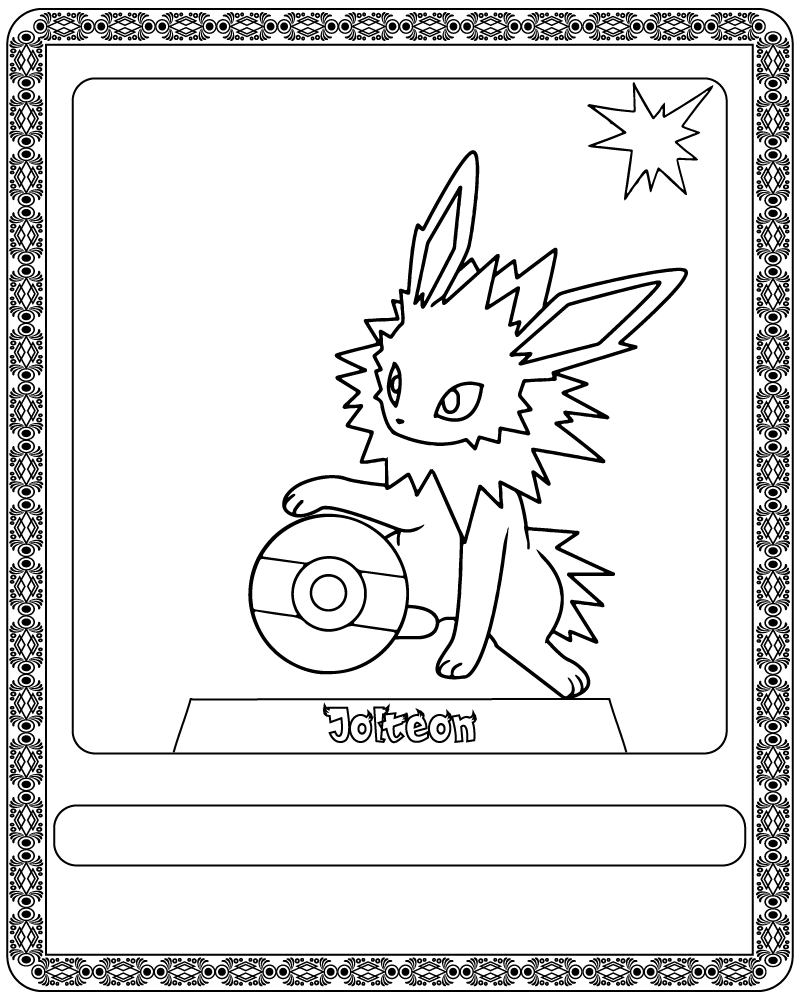 Carta de Pokémon Jolteon