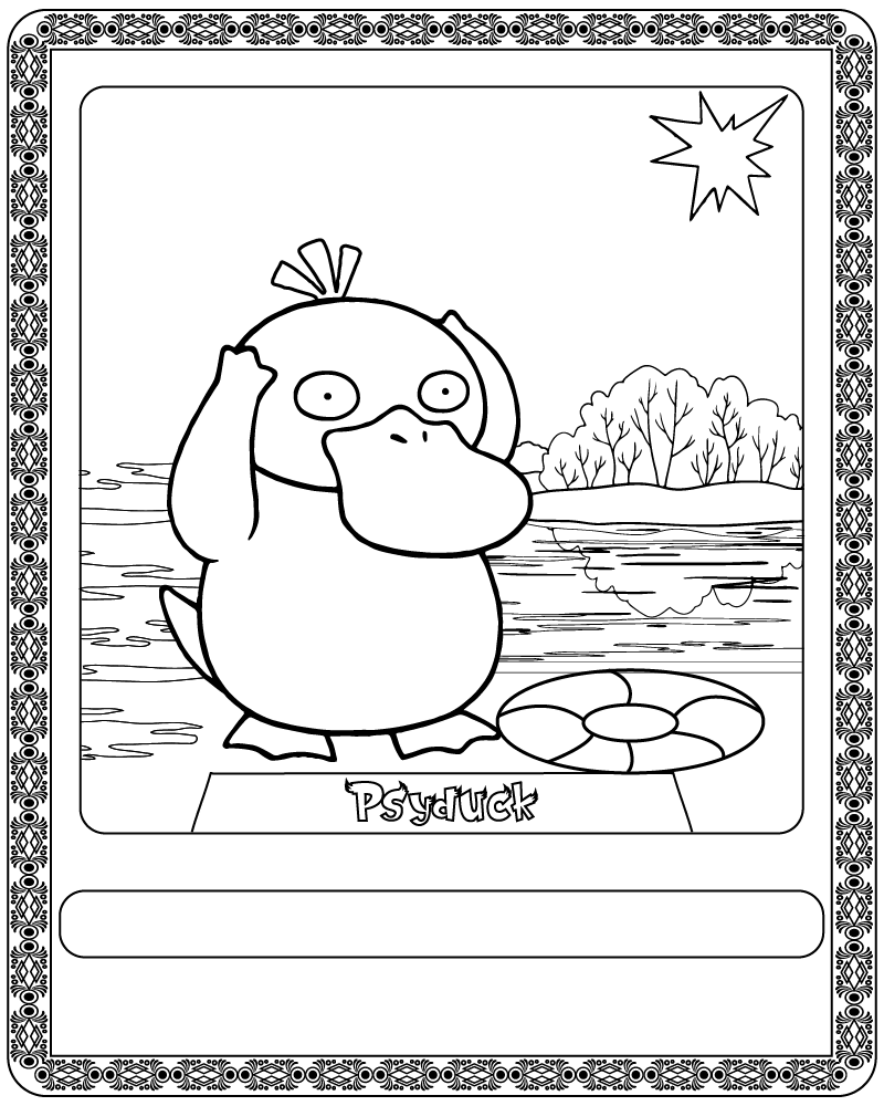 Carta de Pokémon Psyduck