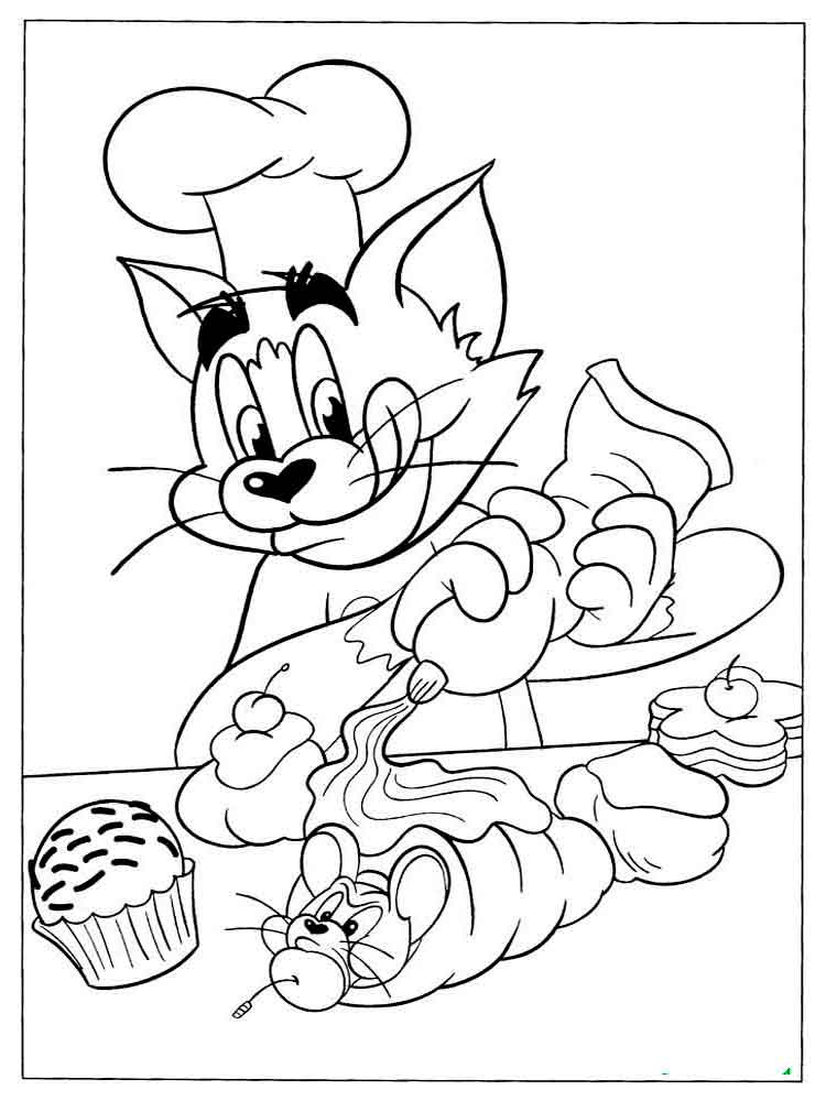 Dibujos De Tom Y Jerry Para Colorear E Imprimir ColoringOnly Com