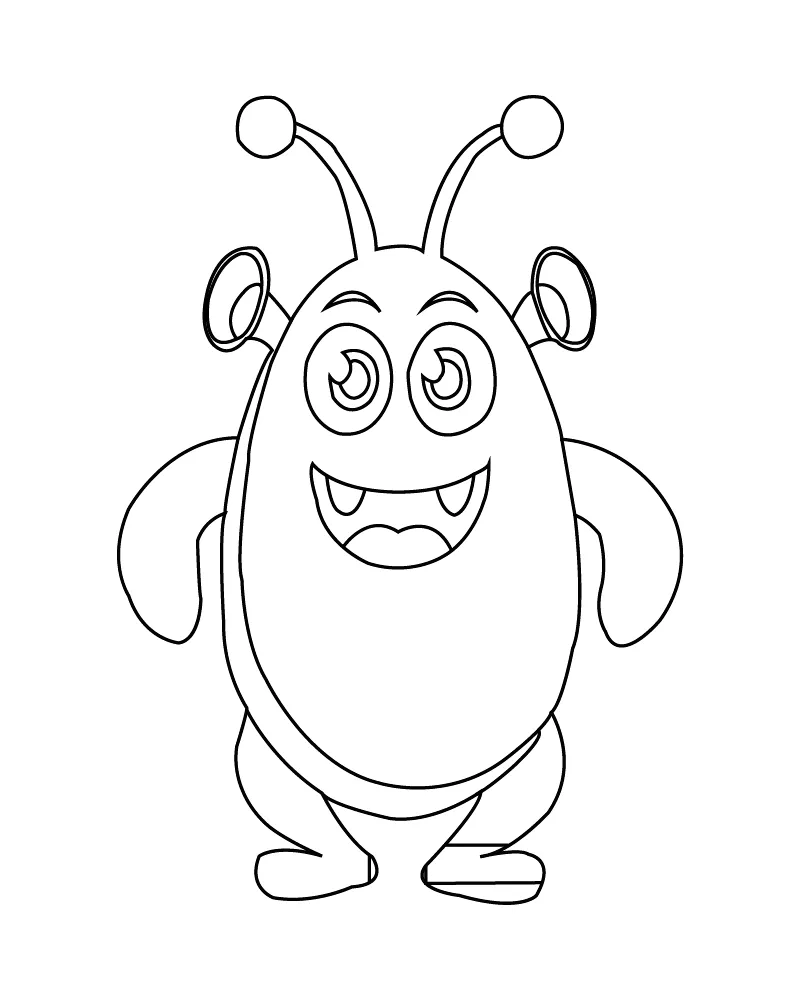 Monstruo De Orejas Raras