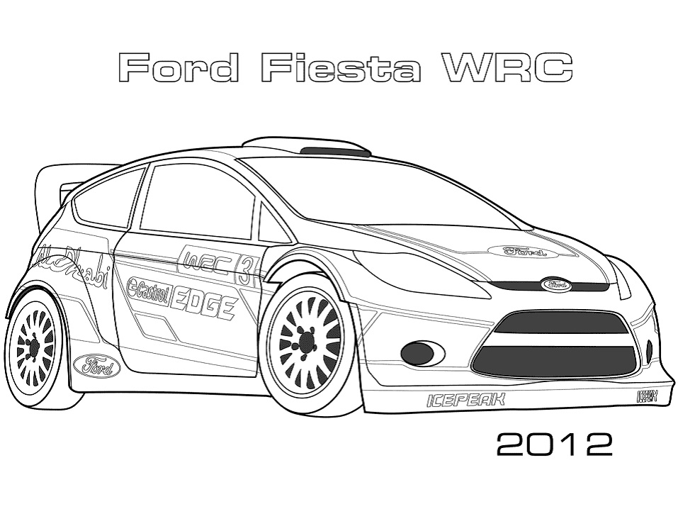 2012 Ford Fiesta WRC