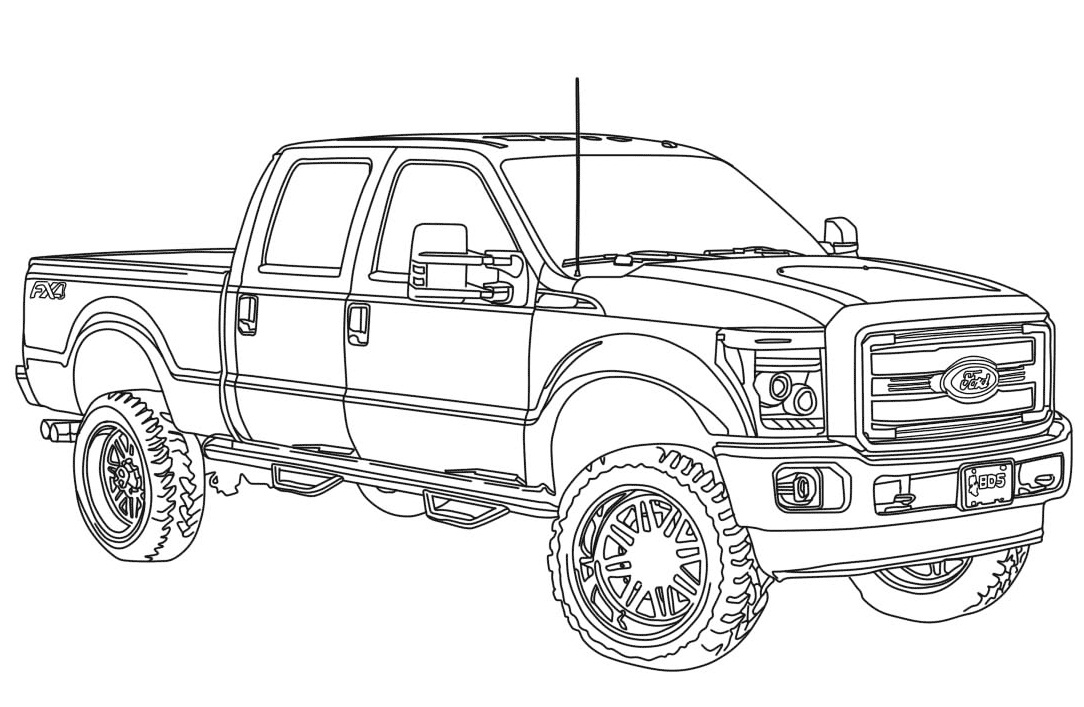 Ford F250 Lifted 2014
