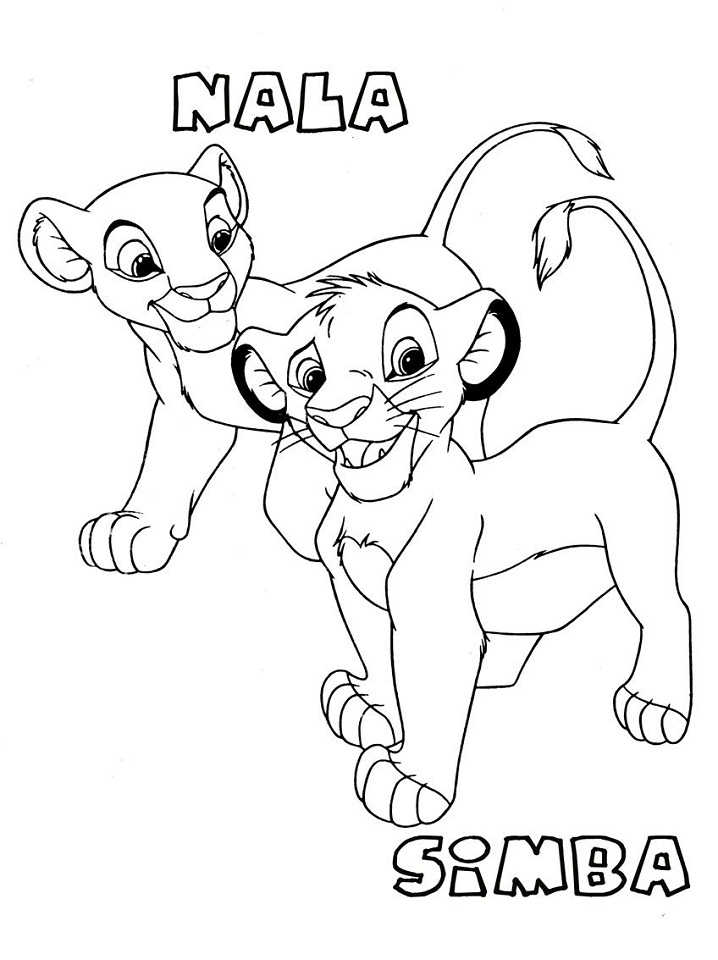 Nala et Simba
