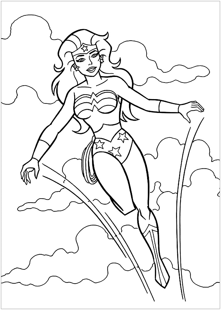 Wonder Woman Volant