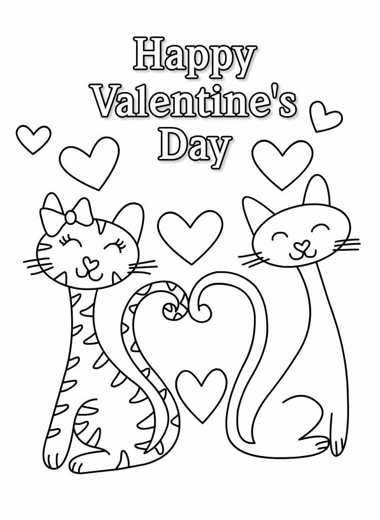 Chat Saint Valentin