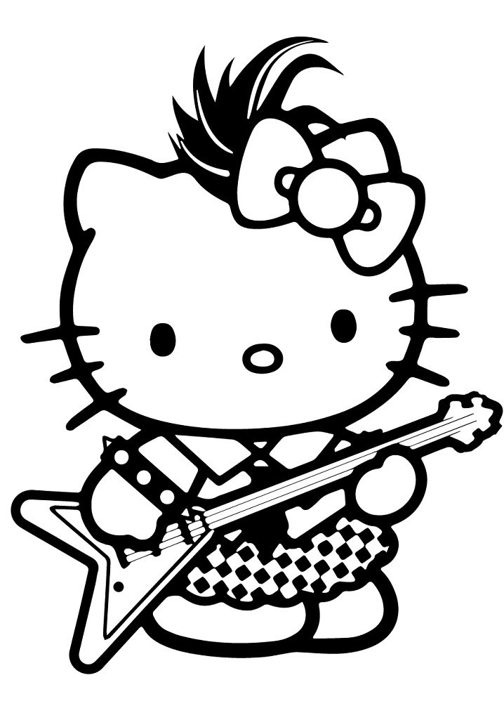 Hello Kitty Rock star