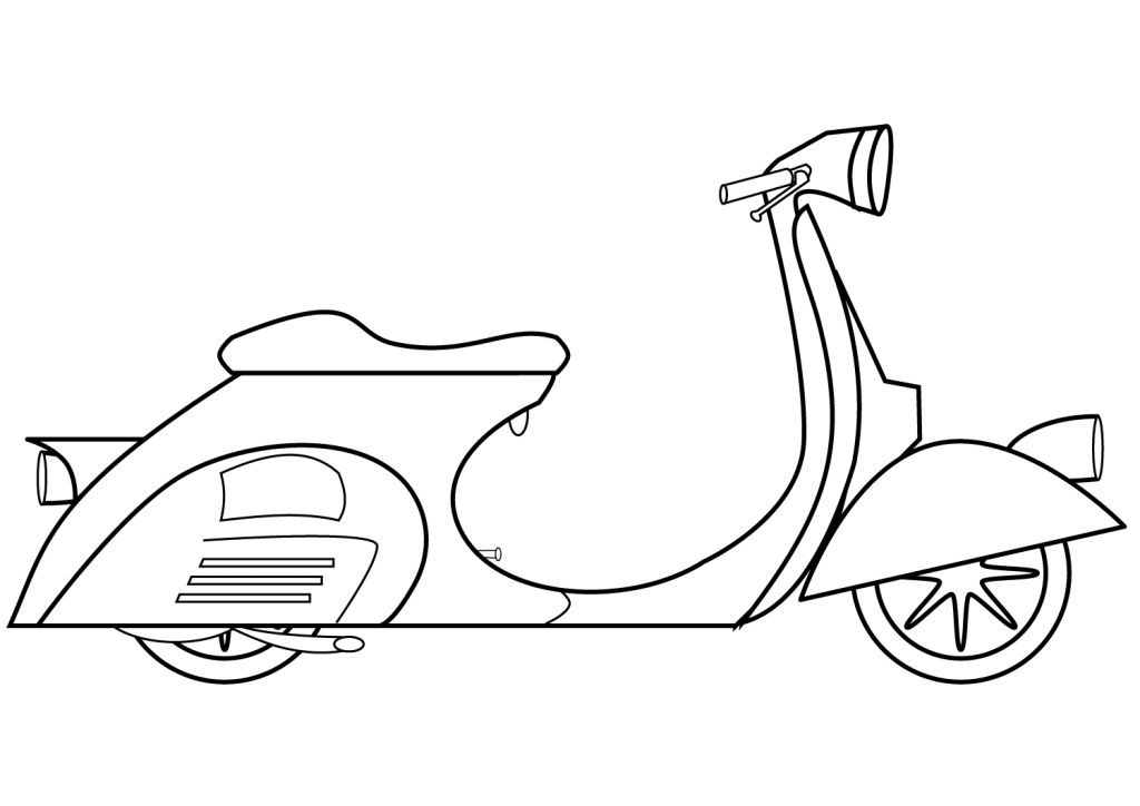 Vespa Scooter