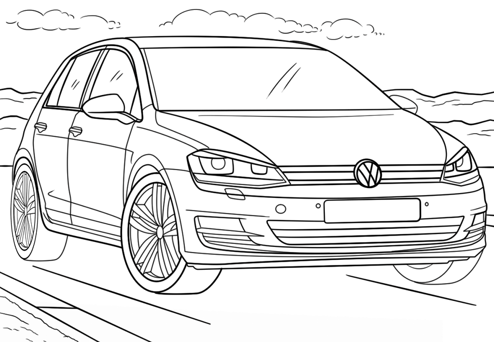 Voiture Compacte Volkswagen Golf