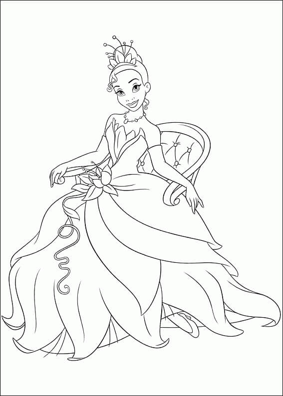 Belle Princesse Tiana 1