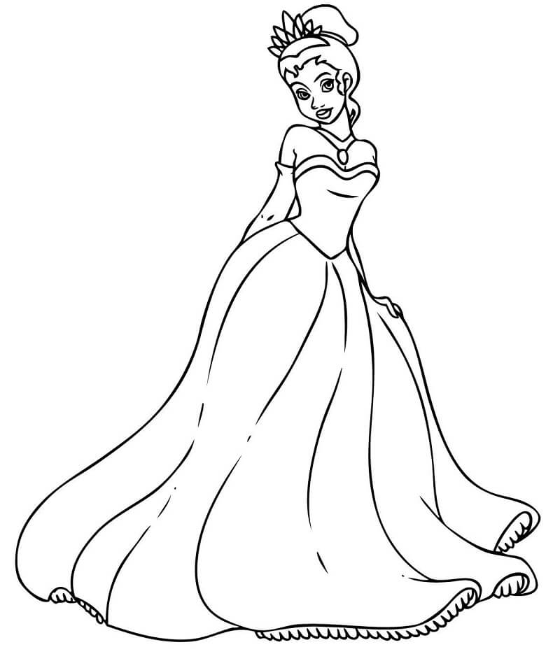 Belle Princesse Tiana 2