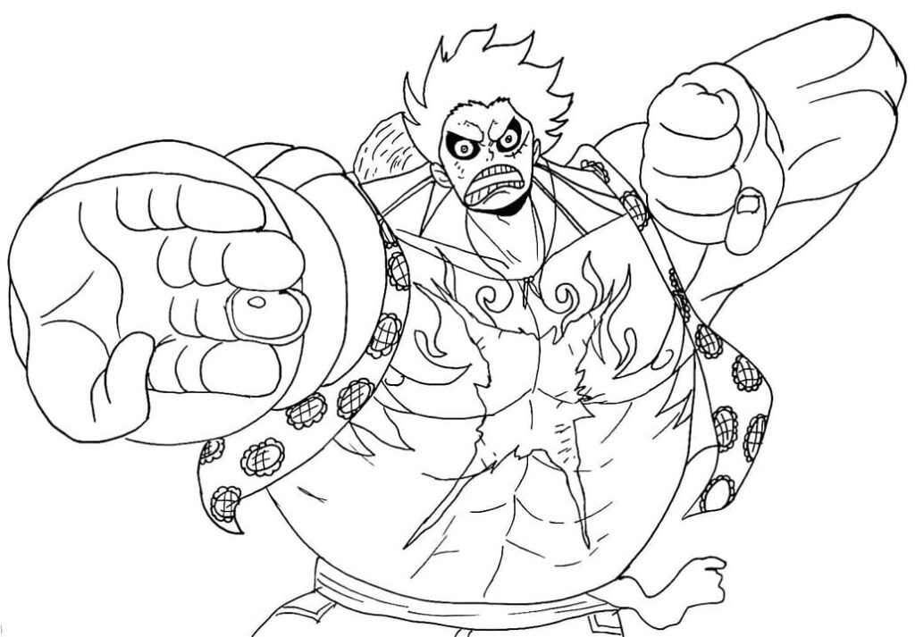 Luffy Gear 4