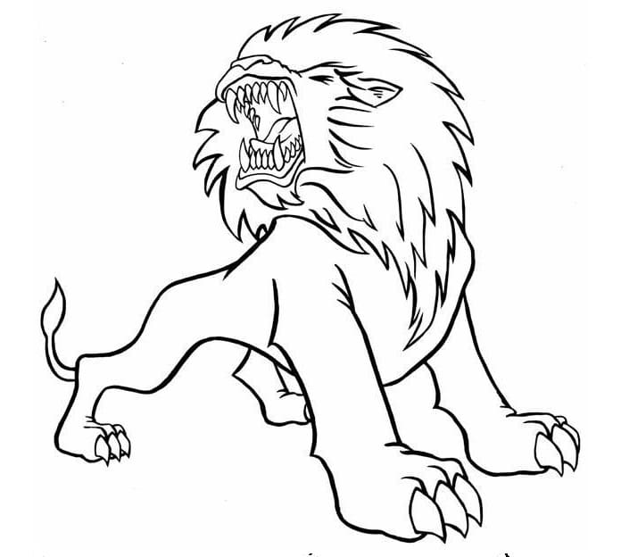Lion en Colère
