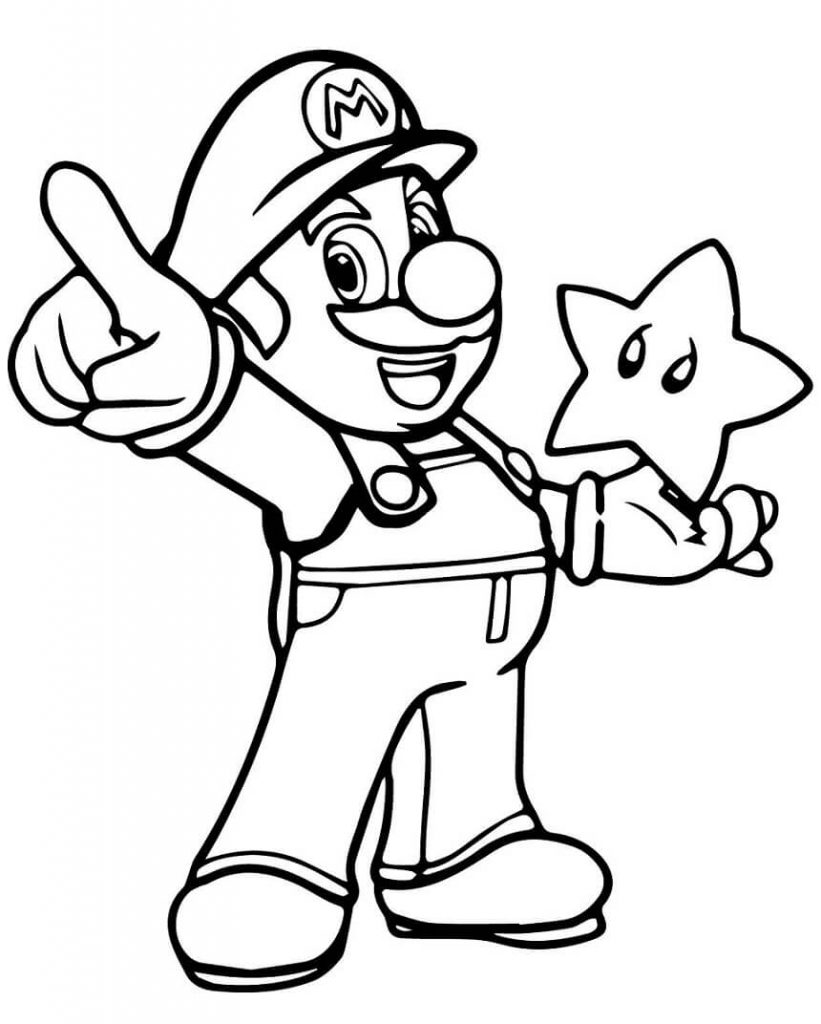 mario et étoile