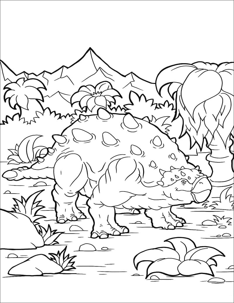 dinosaure ankylosaure