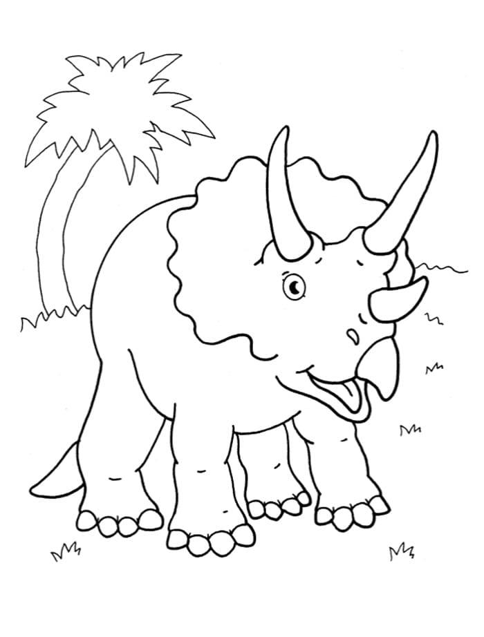 dinosaure tricératops 2