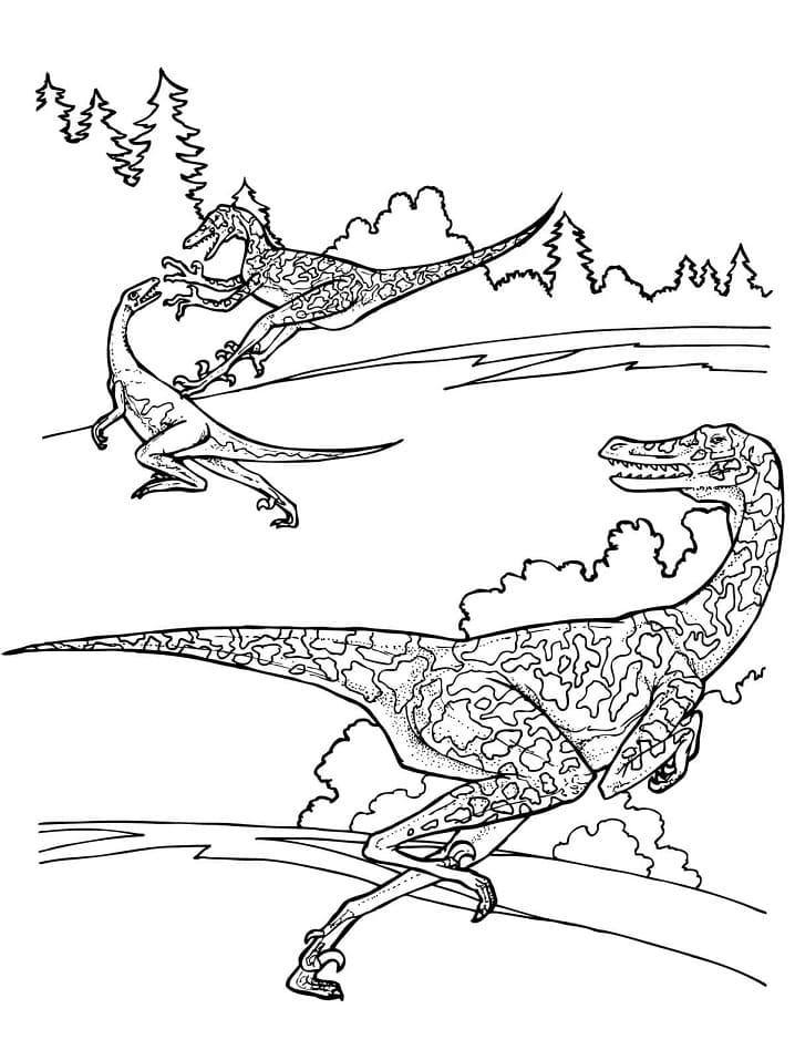 dinosaure vélociraptor 2