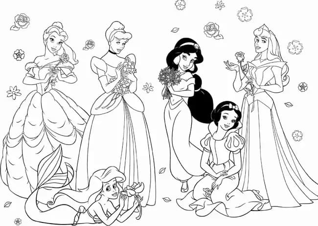 Jolies Princesses Disney