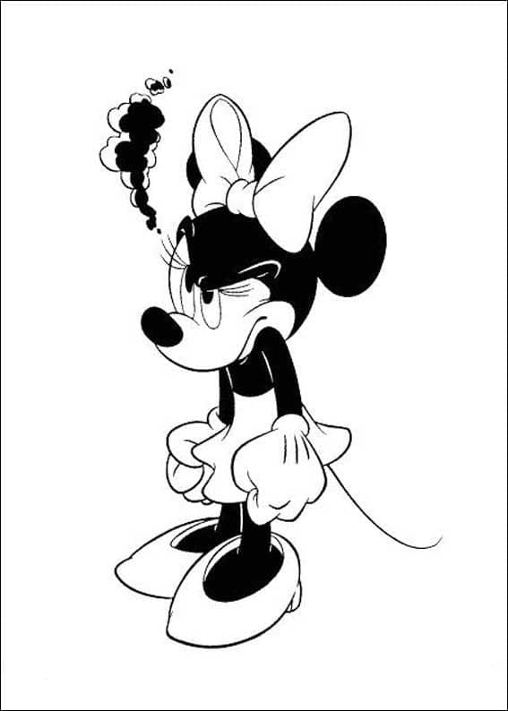 Minnie Mouse est En Colère