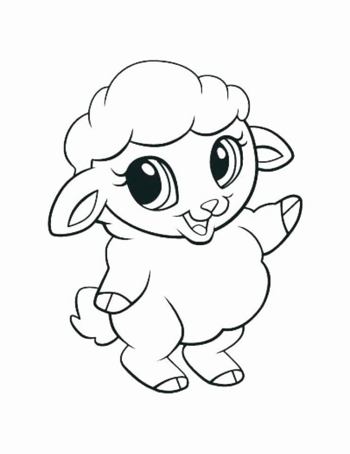 mouton kawaii