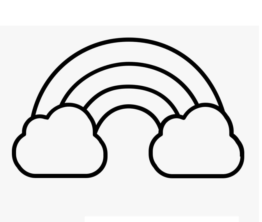 Arc en ciel Simple Arc en ciel Simple