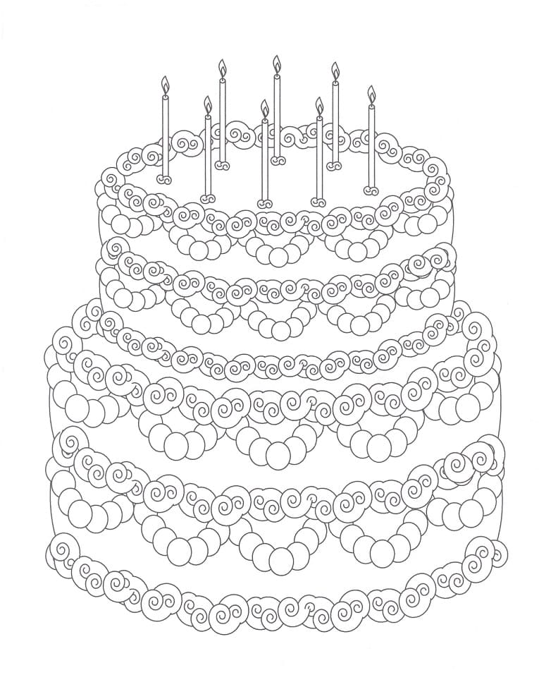 gâteau d'anniversaire 5