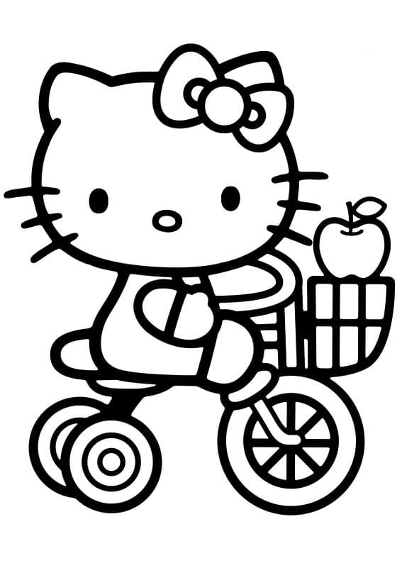 Hello Kitty Sur Tricycle