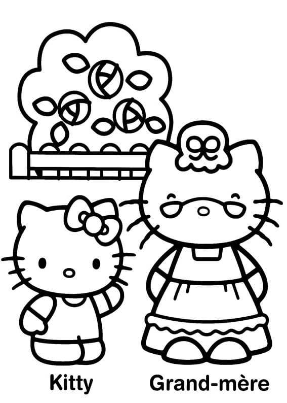 Hello Kitty et Grand-mère