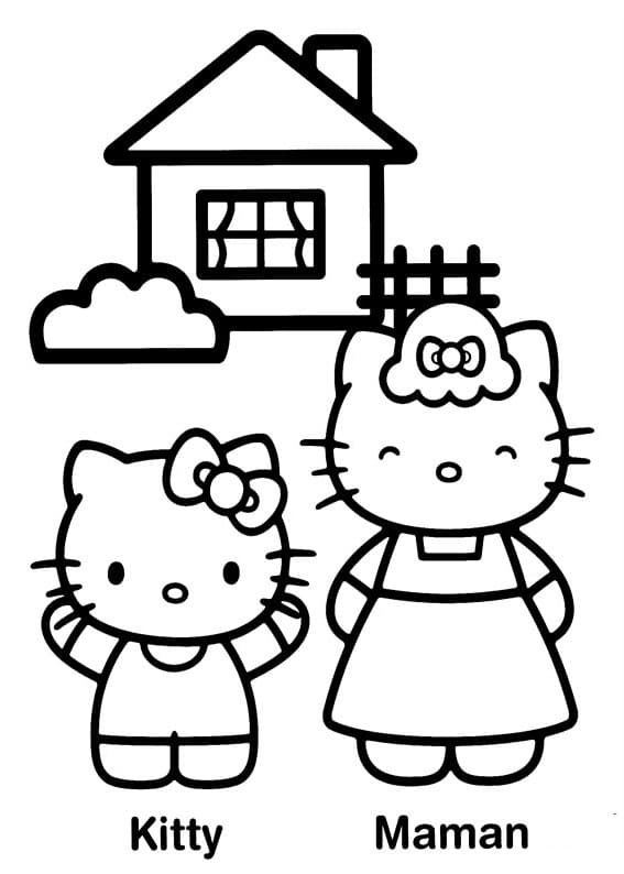 Hello Kitty et Maman