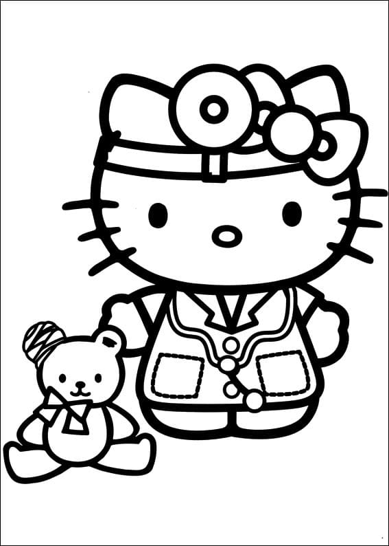 Hello Kitty le Docteur