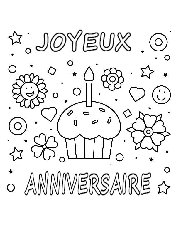 Bannière Anniversaire Princesse - Décorations Fête Avec Couronne, Château, Chaussure En Cristal, Calèche...