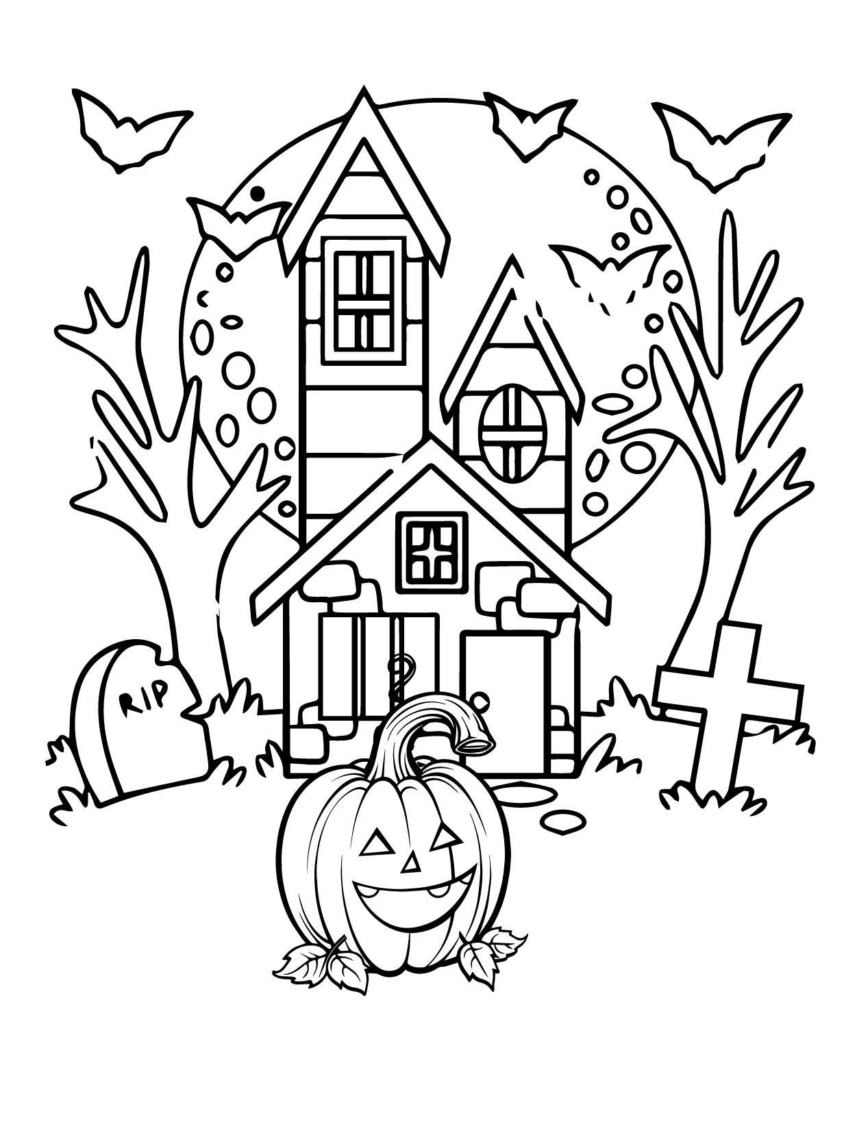 Maison Hant e Pour Halloween