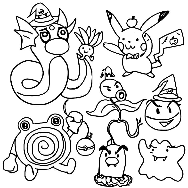 Pokémon Mignons d'Halloween