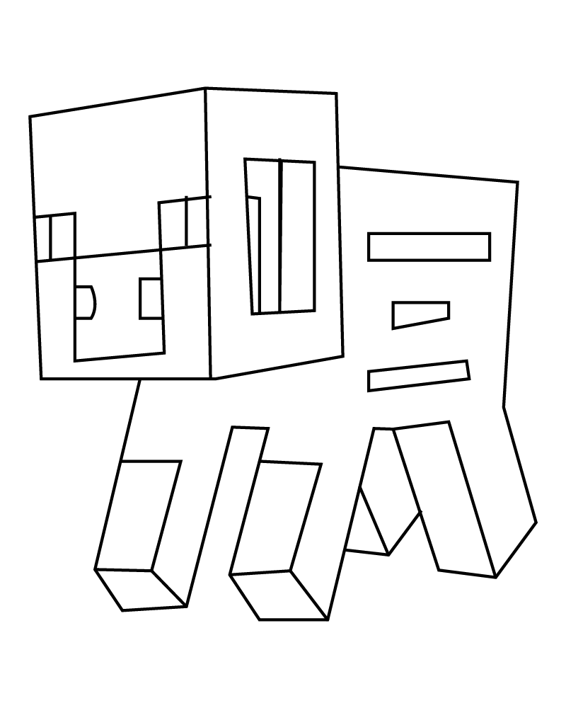 minecraft-dungeon-pig-coloring-page