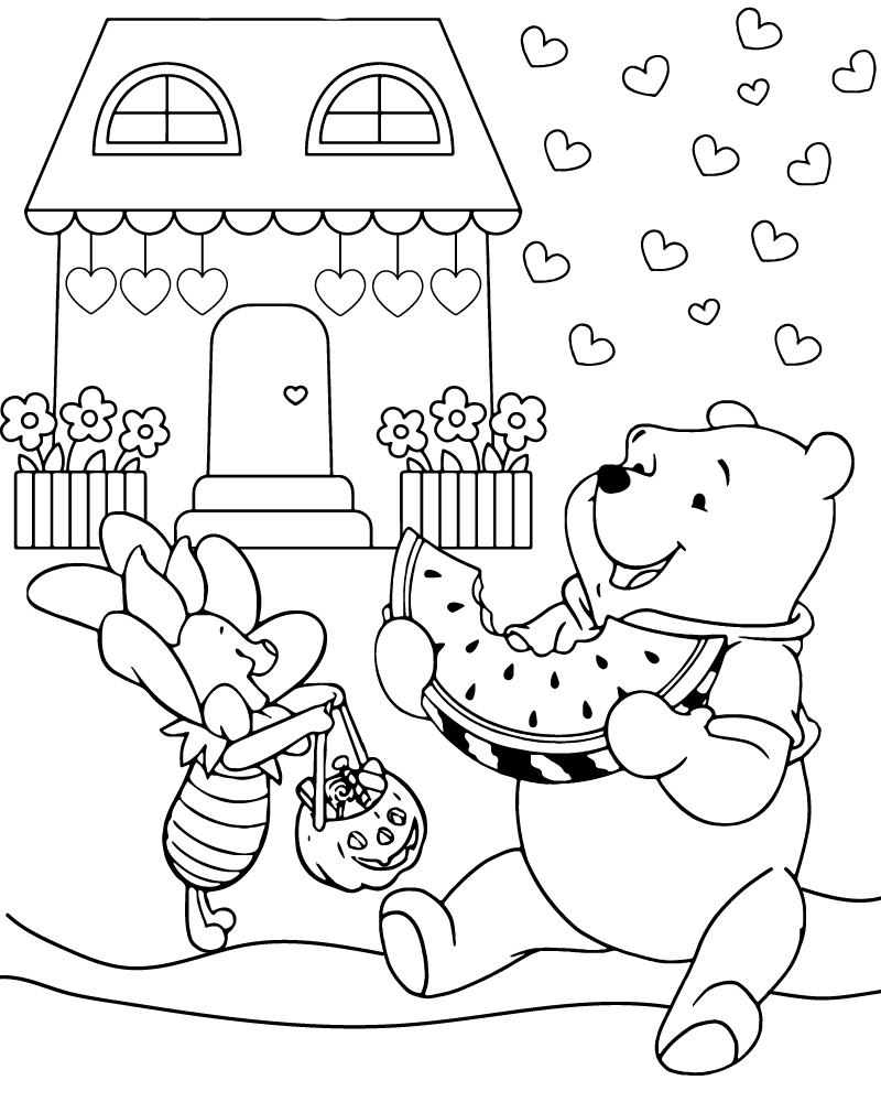 Saint-Valentin de Winnie l'Ourson