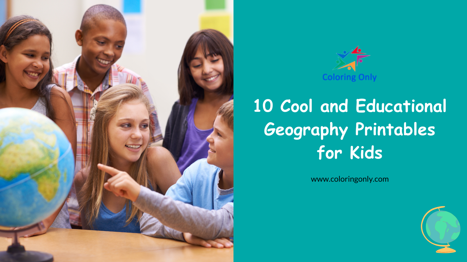 10 Cool and Educational Geography Printables for Kids